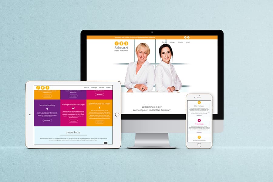 Webdesign, WordPress, Zahnarzt, Praxis, Troisdorf, Nordrhein-Westfalen